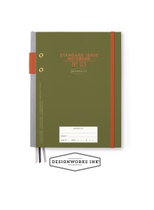 JBE86-2156EU Standard issue planner notebook - Army green